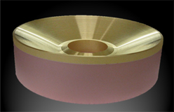 Gold target bonding products We can support a wide variety of shapes.